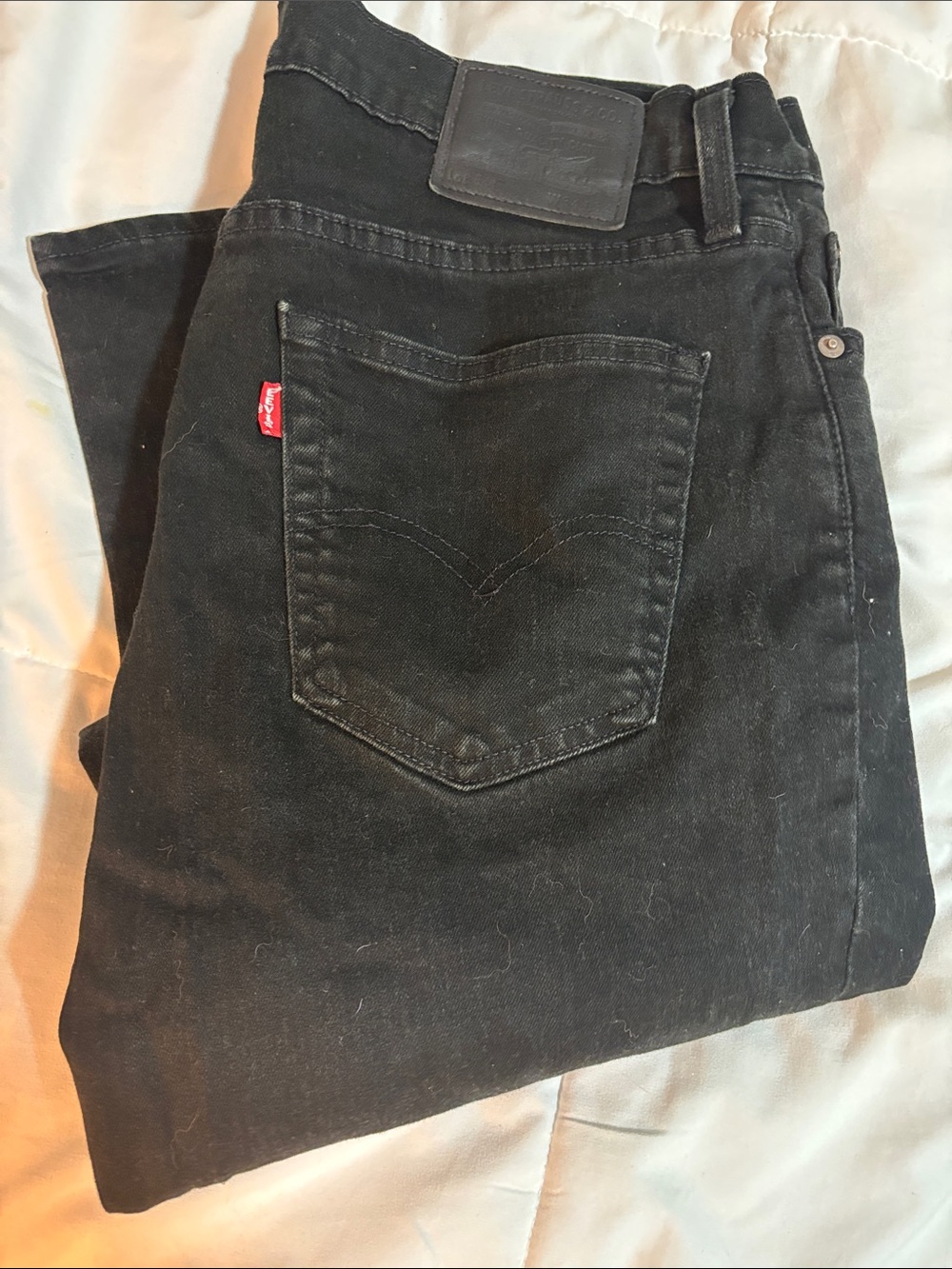 Levi's Black Straight Men’s Jeans